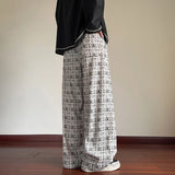 Autumn Corduroy Pants Men Fashion Retro Casual Pants Men Streetwear Hip-hop Loose Wide Leg Pants Mens Trousers Large Size 4XL