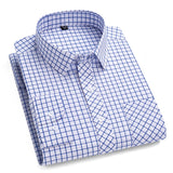 New Men's Plaid Shirts Long Sleeve Cotton Checked Shirt Formal Fashion Thin Soft Classic Basic Casual Male Clothing 6XL 5XL