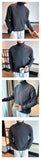New Korean Retro Men Basic Sweater Luxury Knit Solid Color Turtleneck Long Sleeve Pullover Casual Textured High Quality Knitwear