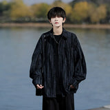 Long Sleeve Shirts Striped Spring outdoor Fashing New Breathable Hiking Work Shirt Casual Button Down Shirt with Pocket