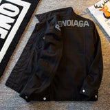 Spring Autumn KPOP Fashion Style Harajuku Slim Fit Tops Loose Casual All Match Cowboy Outerwear Solid Button Long Sleeve Jacket