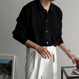 New Korean Luxury Men Cardigan Trendy Textured Long Sleeve Buttoned Korean Leisure Sweater Coats Premium Quality Knitwear M-3XL