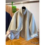 Korean Simple High-end Windbreaker Short Jacket Women Loose Spring Autumn New Style Small Fashion Trend Baseball Jacket