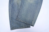 Vintage Baggy Men's Jeans Y2K Pants Autumn New American Hip Hop Streetwear Cotton Loose Wide Legs Denim Trousers Oversize