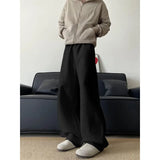 Spring NEW Loose Casual pants man Solid baggy trousers Unisex Wide leg pants Fashion trend youth skateboard pants male