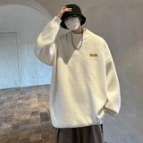 Men's Oversized Sweaters White Autumn 5XL Fahion Knitted Sweater Letter Print Casual Wear for Man Knit Pulloves Men Clothes