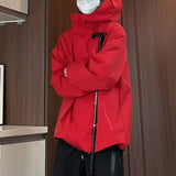 Men's Hooded jacket Windbreaker Man Oversize Windshield Jacket Men Spring Coat Mens Camping Jackets Male Work Wear Clothes