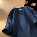 Men's Oversized T-shirts Mens Cotton T Shirt White Casual 5XL Summer Wear Fashion Geometric Print Tee Shirts for Men Clothing