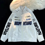 American Street Fashion Trend Pu Leather Jacket Spring And Autumn New Pilot Motorcycle Suit Hip-Hop Casual Jacket For Men