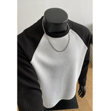 Mens Long Sleeve T Shirts Casual Round Neck Cotton Moisture Wicking Tees Tanks Patchwork Undershirts Loose Fit Tshirts for Men