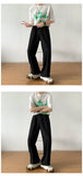 Casual Pants Men Simple Japanese Solid Loose Formal Baggy Streetwear Leisure All-match Office Clothing Fashion Trousers Classic