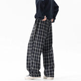 Winter Thick Pants Men Warm Fashion Retro Casual Pants Men Streetwear Hip-hop Loose Wide Leg Pants Mens Vintage Trousers