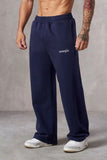 2025 American Style New Men's Sports Pants Spring Autumn Outdoor Jogging Muscle Fitness Embroidered Straight Casual Long Pants