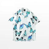 Retro Floral Shirts Men Casual Summer Japanese Hawaiian Stylish Harajuku Cool Handsome High Street Personal Camisas Masculinas