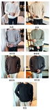New Korean Retro Men Basic Sweater Luxury Knitted Solid Color O Neck Long Sleeve Pullover Casual Slim Premium Quality Knitwear
