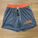 Summer American Jersey Shorts Double-sided Mesh Basketball Shorts Men's Casual Knee Street Shorts Training Quick-dry Half Pants
