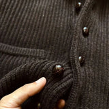 Autumn Winter New Trendy Sweaters Classic Retro Maillard Pullover Heavyweight Thickened Green Fruit Collar Versatile Cardigan