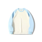 Sweatshirts Men Panelled Loose Fashion Couples Streetwear All-match Breathable Handsome Korean Style Classic Personality Clothes
