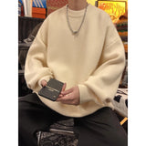 2025 Pullover Men Sweater Autumn Winter Hombre Jumper Pull Homme Hiver O-Neck Knitted Sweaters Clothing Outwear