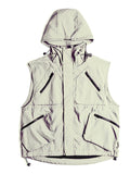 American Workwear Quick-drying Multi-pocket Vest Men Couples Silhouette Vest Trendy Brand High-end Casual Trendy Horse Clip