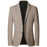 Autumn Men Blazers Suits Jackets Business Casual Suit Wool Coats High Quality Male Slim Fit Blazers Jackets Blazers Coats