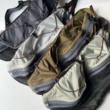 Travel Chest Bag ex Nylon Sports Crossbody Outdoor Resistant Wearable 70D Geometric Pattern Zipper Closure Casual Sle