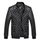 Jackets Trendy Mens Leather Jackets Mens Biker Clothes Slim Fit Casual Fashion Brand Vintage Leather Coats Men's Motorcycle Coat