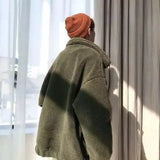 American Autumn/Winter Street Men and Women Trendy Personalized Jackets for Couples Loose Retro Loose Casual Harajuku Top