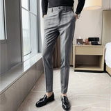 Wedding Dress Pants for Men Business Suit Pant Casual Slim Formal Pants Pantalon Costume Men Suit Trousers Plus Size 29-38