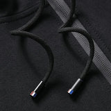 Male 2 Pieces Sweatshirt + Sweatpants Suit 8XL Plus Size New Spring Autumn Clothing Hooded Men Sportswear Sets Casual Pants