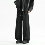 Black Casual Pants Men Oversized Wide Leg Pants Men Grey Sweatpants Streetwear Loose Joggers Sports Pants Mens Trousers M-2XL