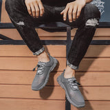 Fashionable casual shoes, plus-size casual mesh breathable shoes, lightweight, versatile and durable sandals, men's beach shoes