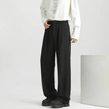 Men's Light Luxury Naples Slim-fit Suit Pants Casual Japanese Retro Premium Quality Elegant Popular Leisure Trousers 2026 Spring