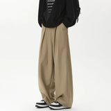 Oversized Suit Pants Men Fashion Society Mens Dress Pants Korean Loose Casual Wide Leg Pants Mens Office Formal Trousers M-3XL