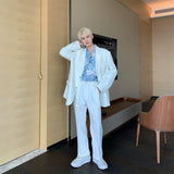 Pantaloni da completo con vita regolabile