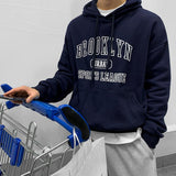 Text-Print Hooded Sweatshirt