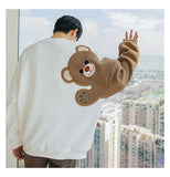 Wool Embroidery Bear Sweater