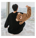 Wool Embroidery Bear Sweater