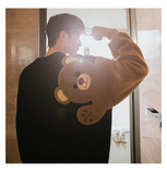 Wool Embroidery Bear Sweater