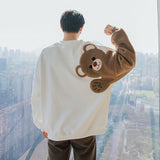 Wool Embroidery Bear Sweater
