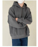 Woolen Sweatshirt with Kangaroo Pocket