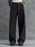 [High-End | Wrinkle-Free] Wrinkle-Free High-End Men's Loose Straight Trousers | for Spring And Summer | with a Draping Effect