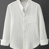 Men's Casual Button- Shirt