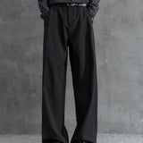 [High-End | Wrinkle-Free] Wrinkle-Free High-End Men's Loose Straight Trousers | for Spring And Summer | with a Draping Effect