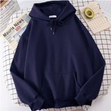 Soild Haze Blue Hoodies Sweatshirt Men Hoodie Sweatshirts Spring Autumn Hooded Jumper Pullover Streetwear Hoody