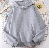 Soild Haze Blue Hoodies Sweatshirt Men Hoodie Sweatshirts Spring Autumn Hooded Jumper Pullover Streetwear Hoody