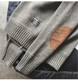Sweater For Men Autumn Winter Printed Knitted Tops Long Sleeve Retro Casual Style Stripe Pullover Jumpers Male Warm Sweaters