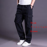 Large Size summer Men Cargo Pants Cotton Pocket Big size 8XL 9XL 3XL Summer Autumn Loose army green Casual Safari Style Pants