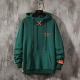 Hoodie Men Pullover Men's Colorblocked Best Quality New Fashion Sweatshirts Mens Patchwork Japanese Retro Hooded