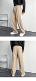Men Suit Pants Solid Full Baggy Casual Wide Leg Trousers for Men Khaki Black White Japanese Style Streetwear Oversize Pants Man